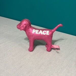 VS Pink plush dog